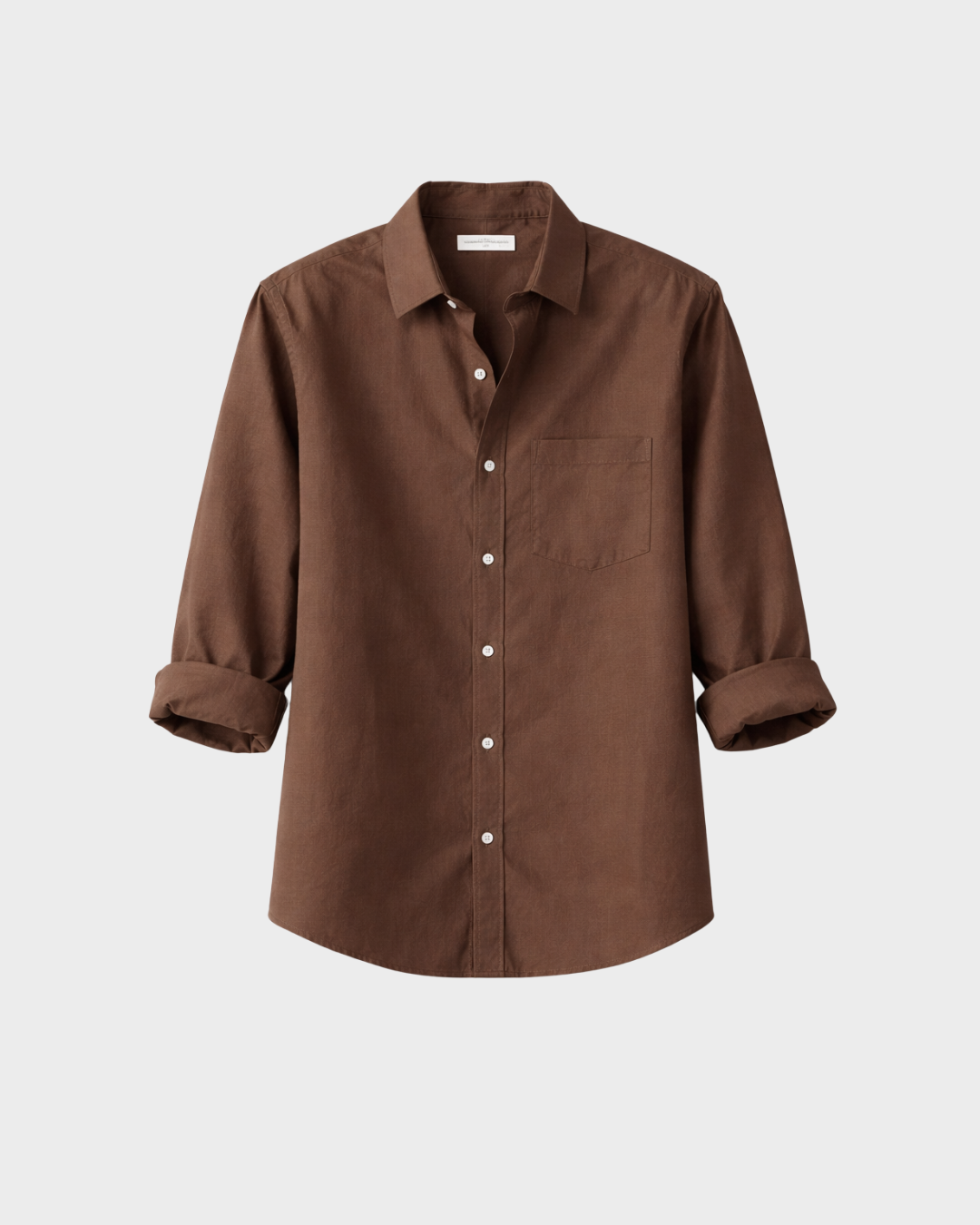 Old Money Classic Combo - Brown Shirt & Beige Trouser