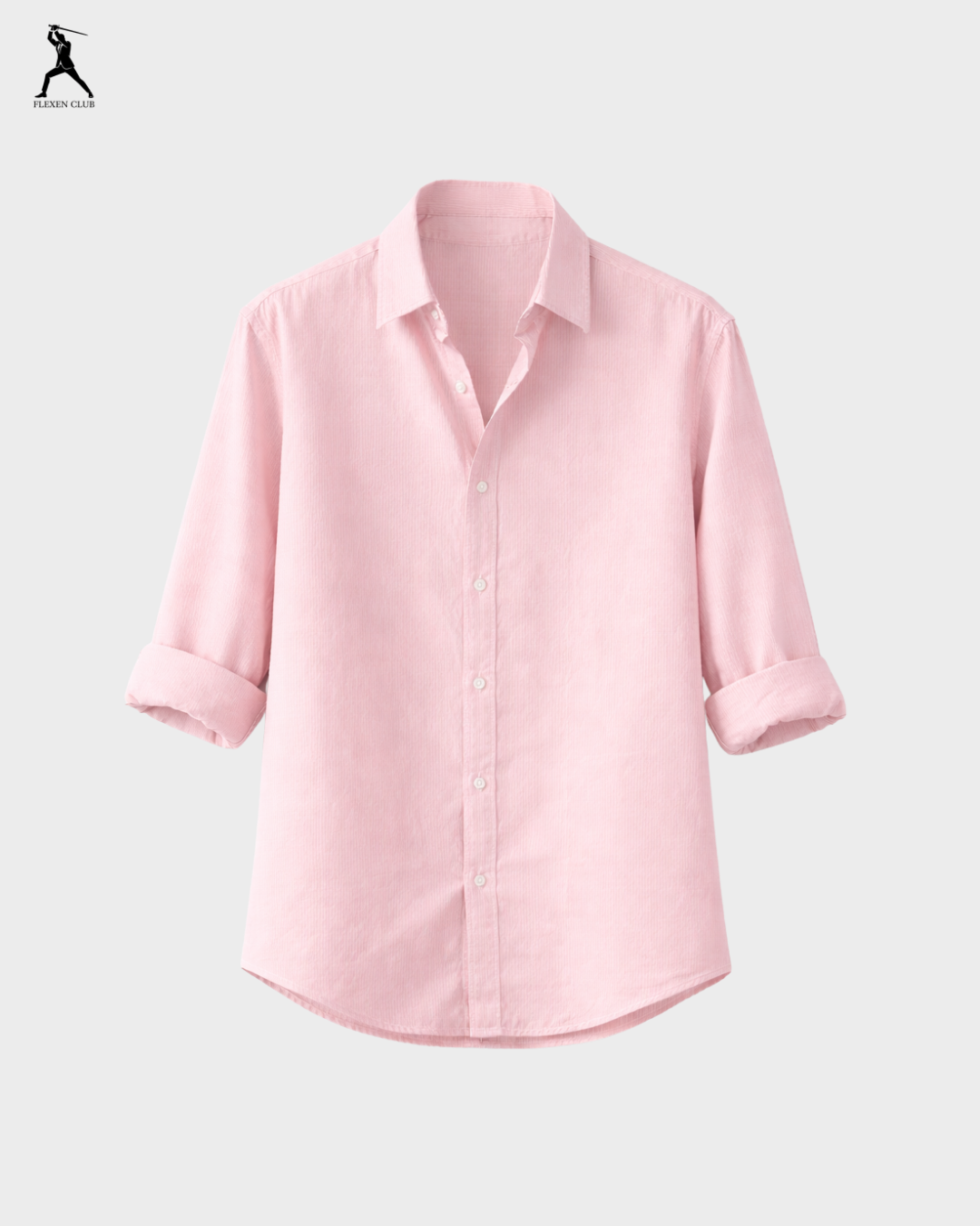 Old Money Classic Combo - Pink Shirt & White Trouser