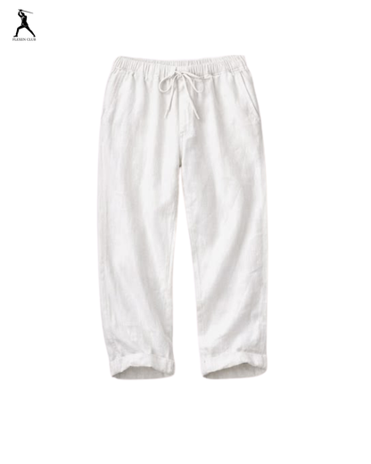 Old Money Classic Combo - Green Shirt & White Trouser