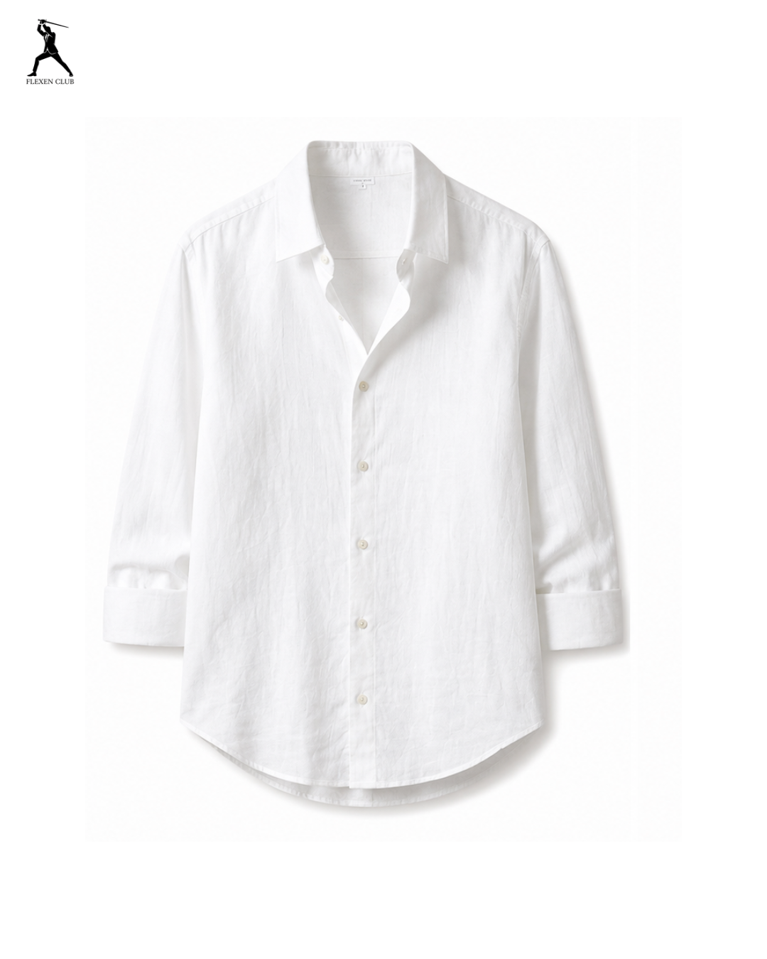 Old Money Classic Combo - White Shirt & Beige Trouser