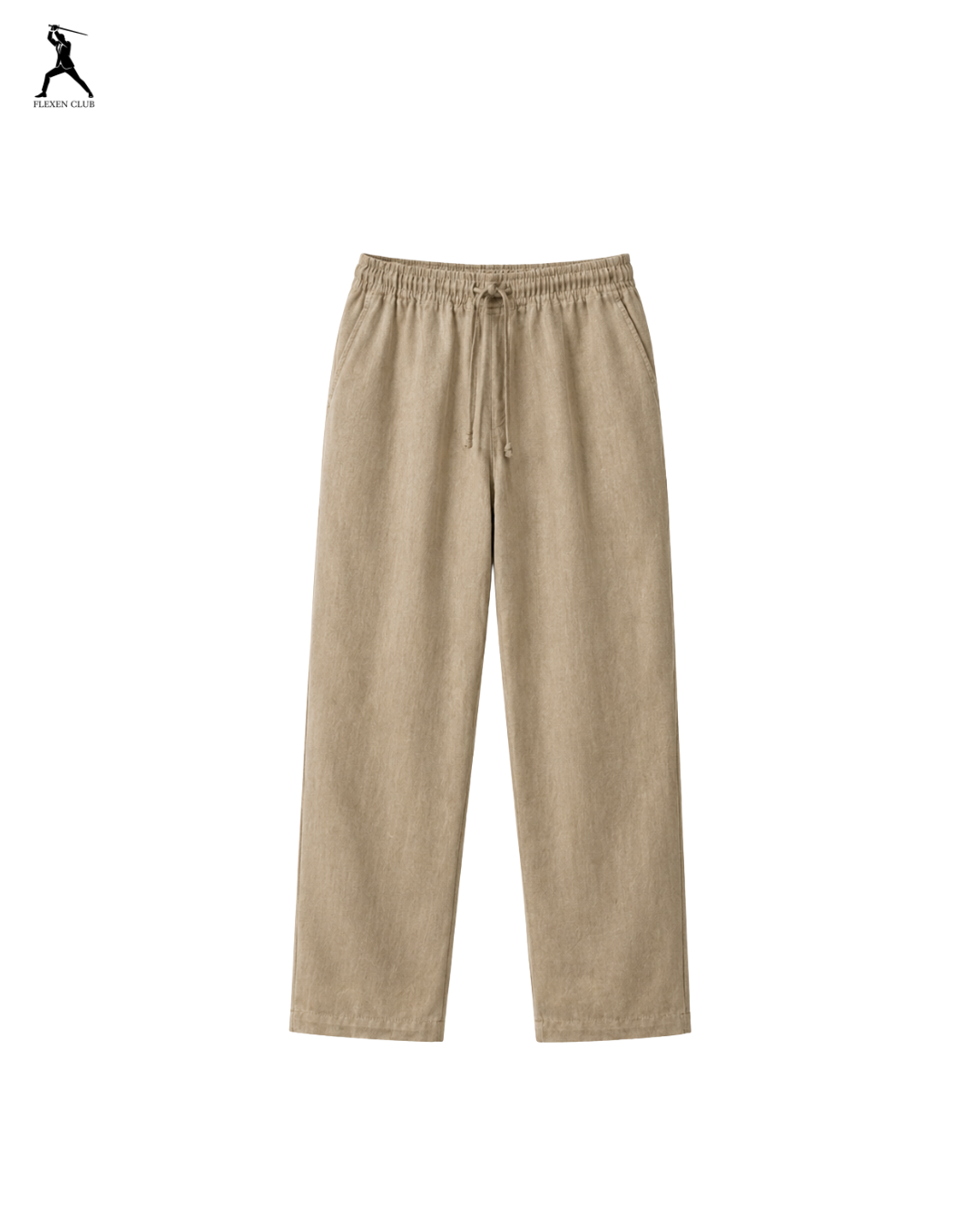 Old Money Classic Combo - White Shirt & Beige Trouser