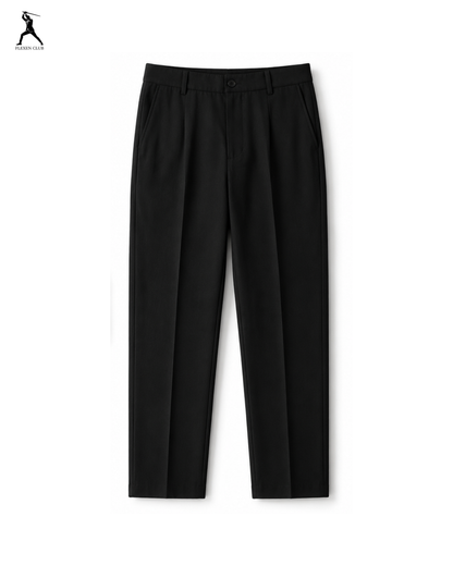 Old Money Classic Combo - Grey Shirt & Black Trouser