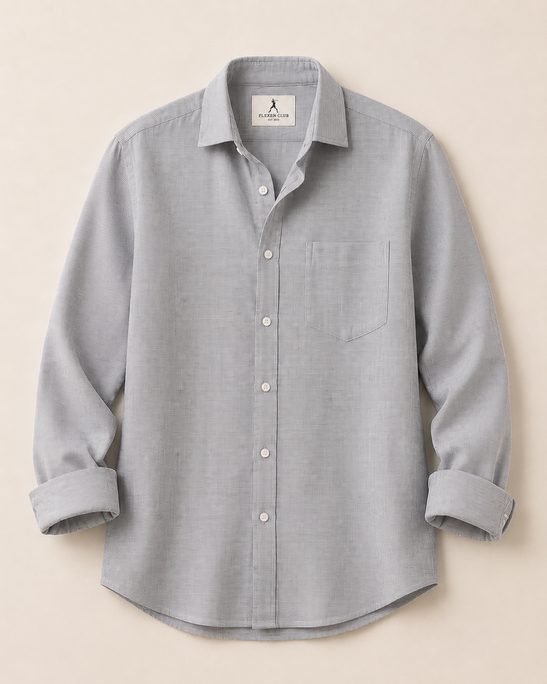 Flexen Club Men’s Grey Shirt