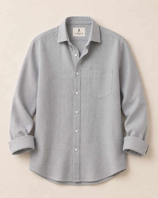 Flexen Club Men’s Grey Shirt