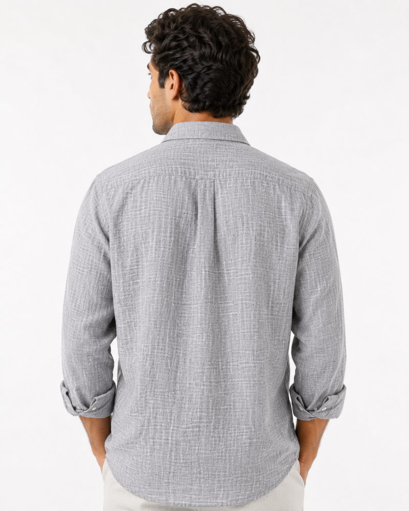 Flexen Club Men’s Grey Shirt
