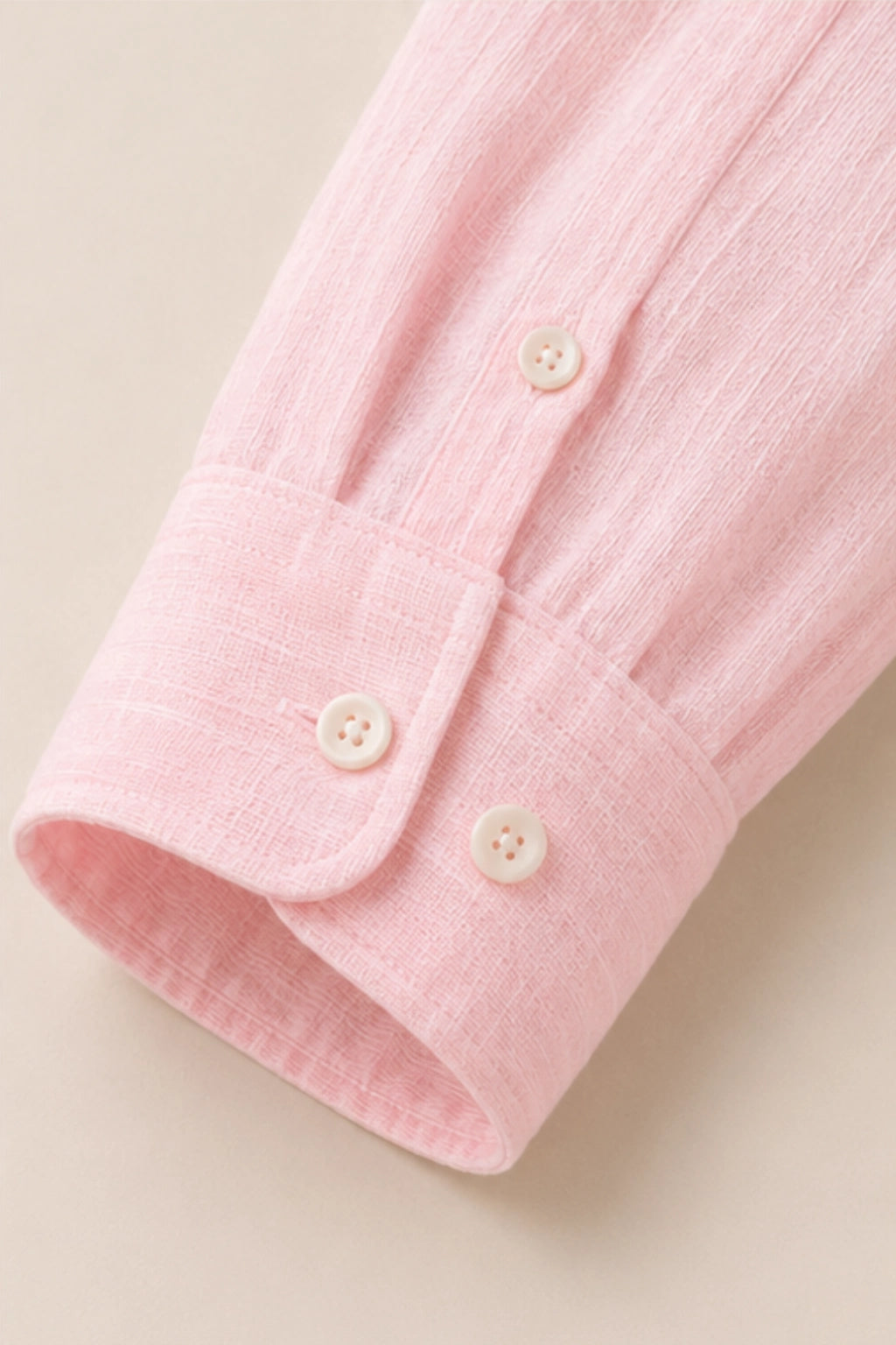 Flexen Club Men’s Pink Plain Shirt