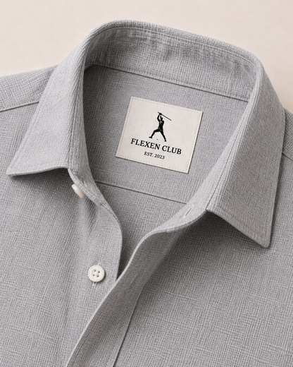 Flexen Club Men’s Grey Shirt